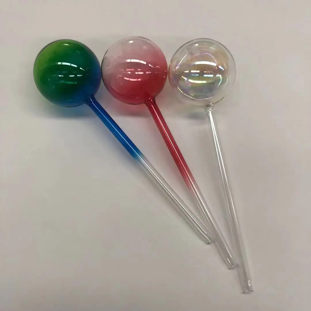 

Hand Blown Potted Plant Self Irrigation Watering Glass Drip Ball, All color is available