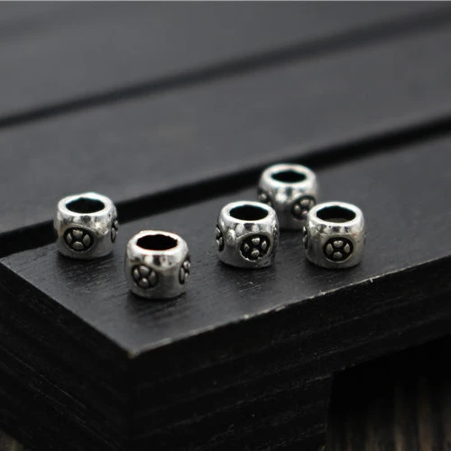 

925 Sterling Silver Beads DIY Bracelet Pendant Necklace Spacer-Beads Accessories For Jewelry Making