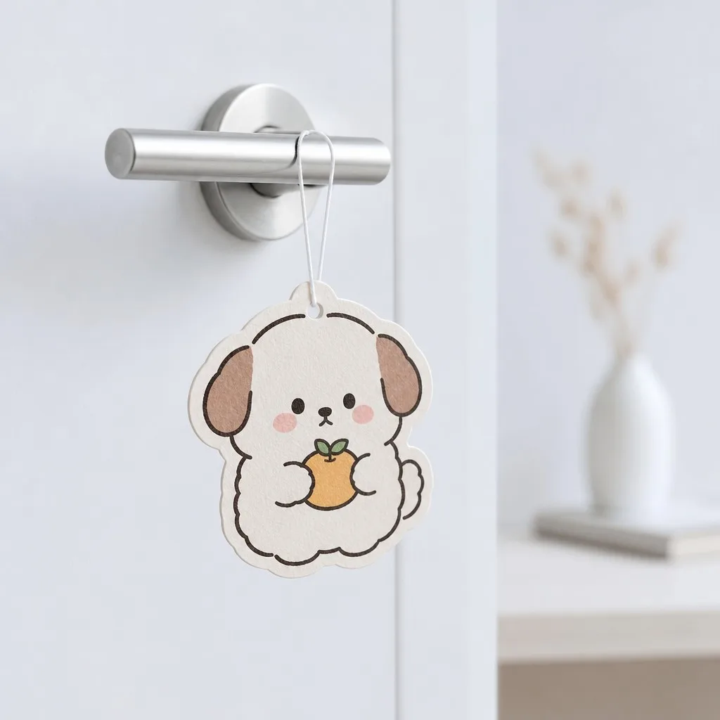 Wardrobe & Door Handle Hanging Scene