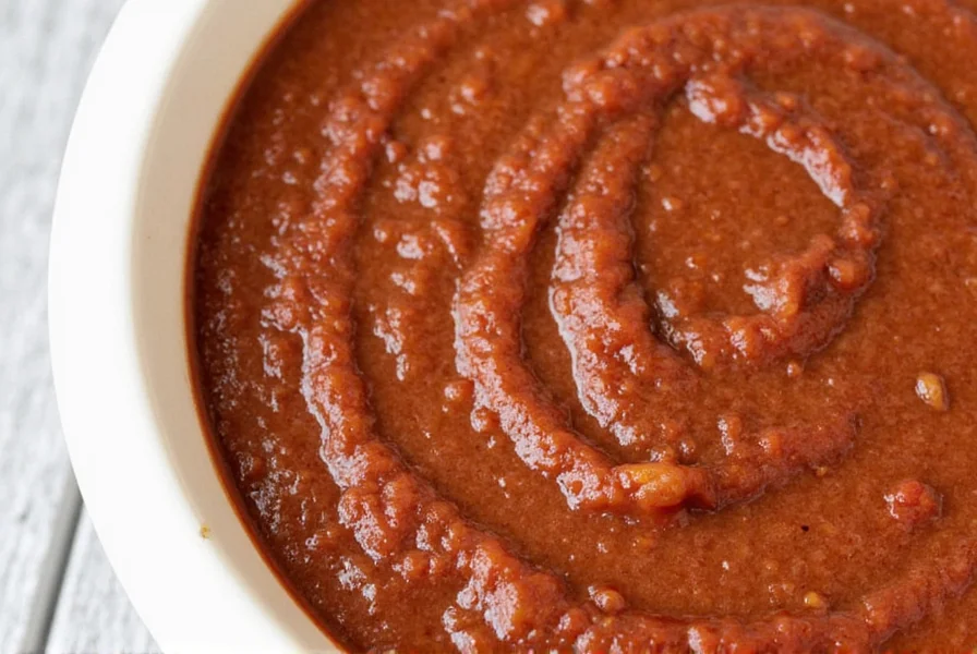 Comparison of different mole sauces