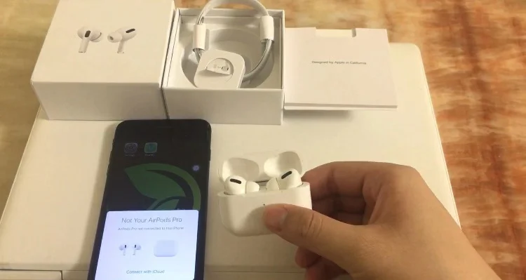 
The new product tws airpods Pro has noise cancellation renamed wireless earbuds tws wireless earphones (for iPhone) 