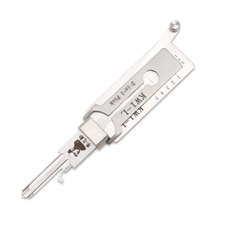 

Original Lishi Pick Tool Set 2-in-1 K-wikset Keyway Tool / Left Reverse KW1-L / 5-Pin