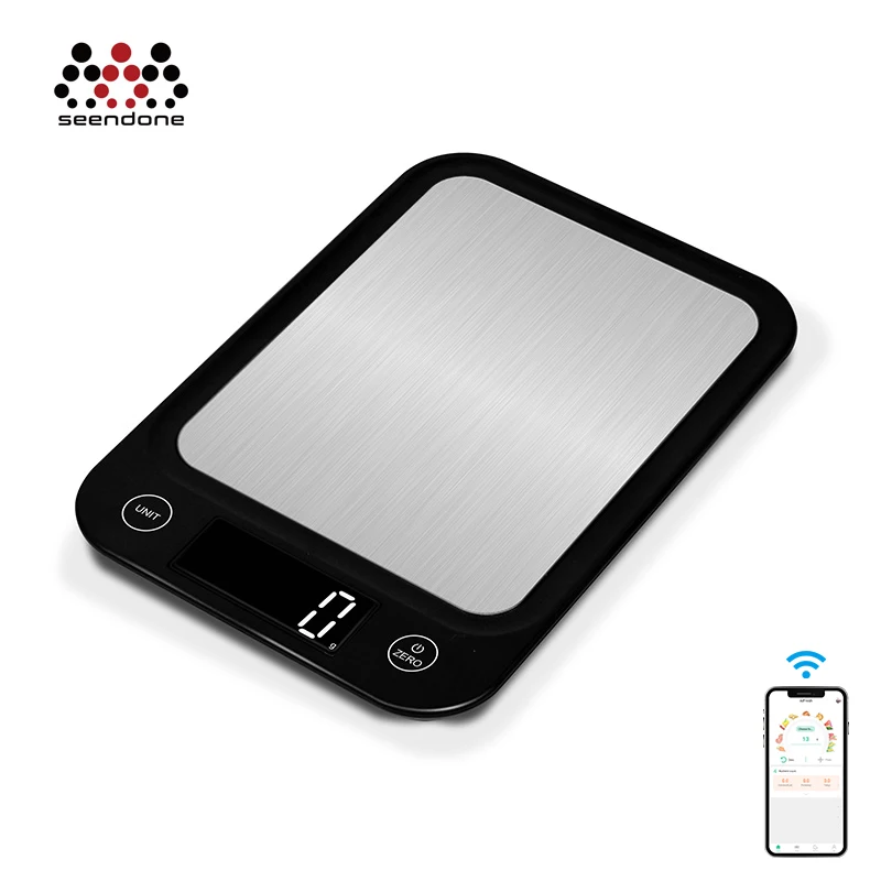 
Professional High Precision Multifunction Digital Food Weight Bluetooth Cheap Kitchen Weighing Scale 