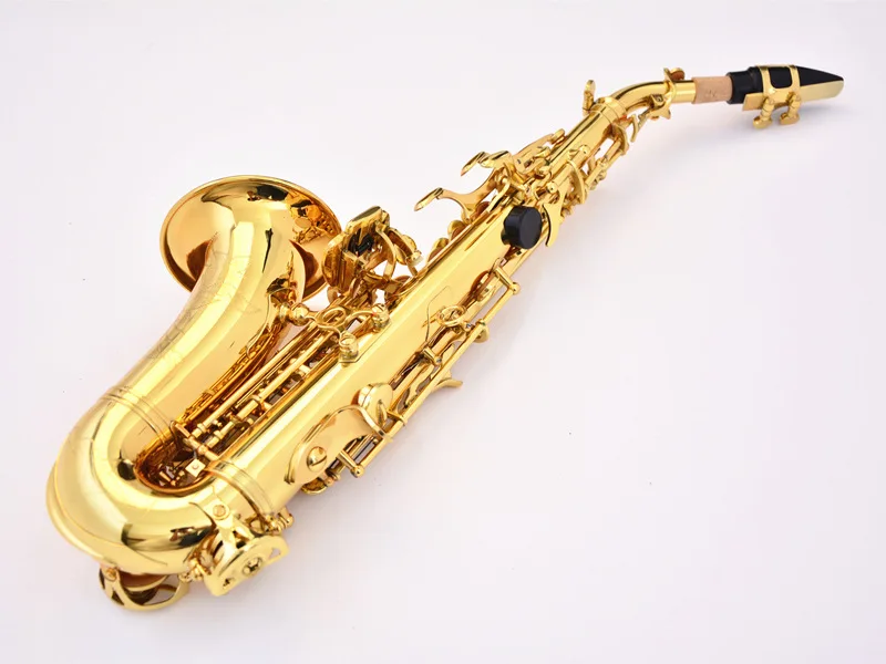 Gold Lacquer Brass  Instrument Accessories Professional Bb  Saxophone  For Kids