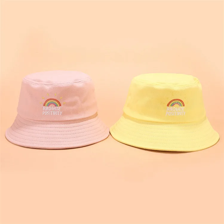 
Wholesale new design bulk plain colorful cheap bucket hat for promotion 
