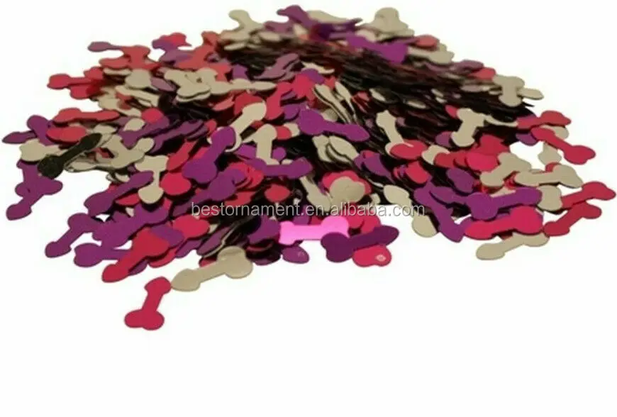 Willy Confetti Hen Night Party Table Scatter Sparkle Bride to Be Accessories 