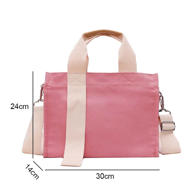 

Canvas Shoulder Bag Handbag Tote Bags, Customized color