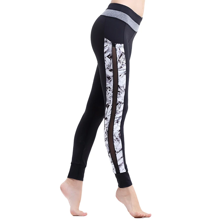 

Women Factory active sport printing leggings fitness running yoga active pants, Customized colors