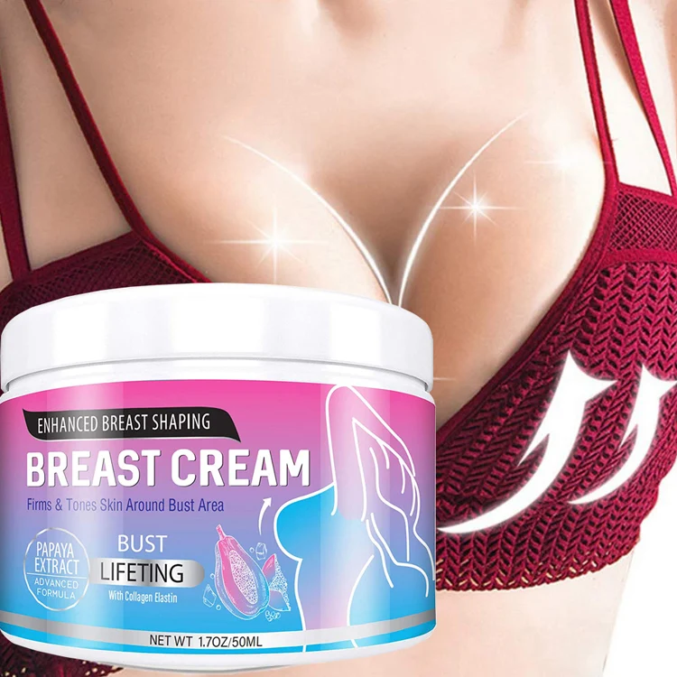 

OEM ODM Private Label Natural Big Breast Enhancer Cream Boobs Enlargement Cream Papaya Tighten Firming Breast Enhancement Cream