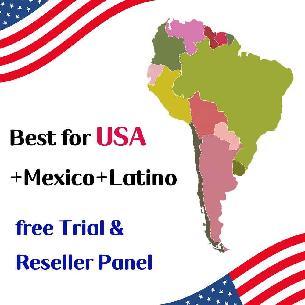

2020 Iptv Latinos South America M3u Smart IPTV Latin Spanish Reseller Panel With 4 Connections No APP Included