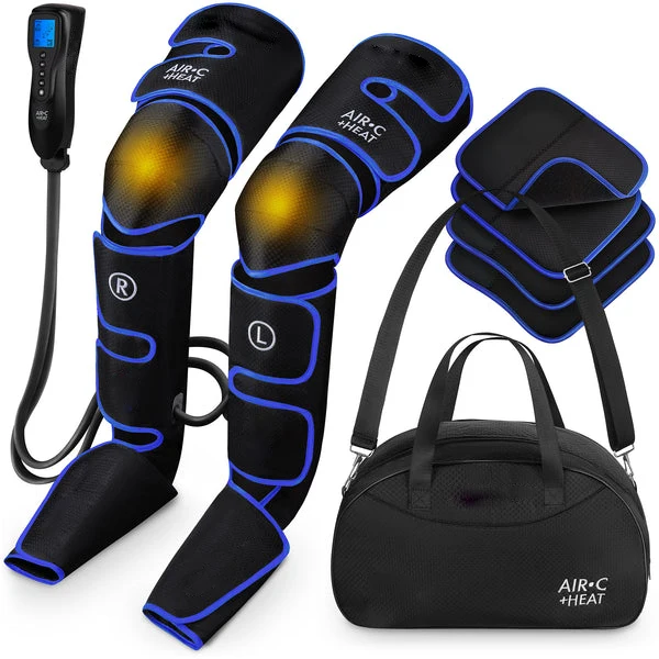 

Air-C Compression Leg Massager For Increasing Blood Flow And Pain Relief With Remote Control Vibrator