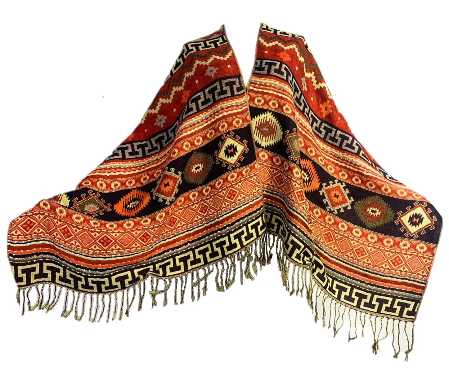 
Trendy custom Jacquard pashmina new designs muslim shawl Diamond scarf 