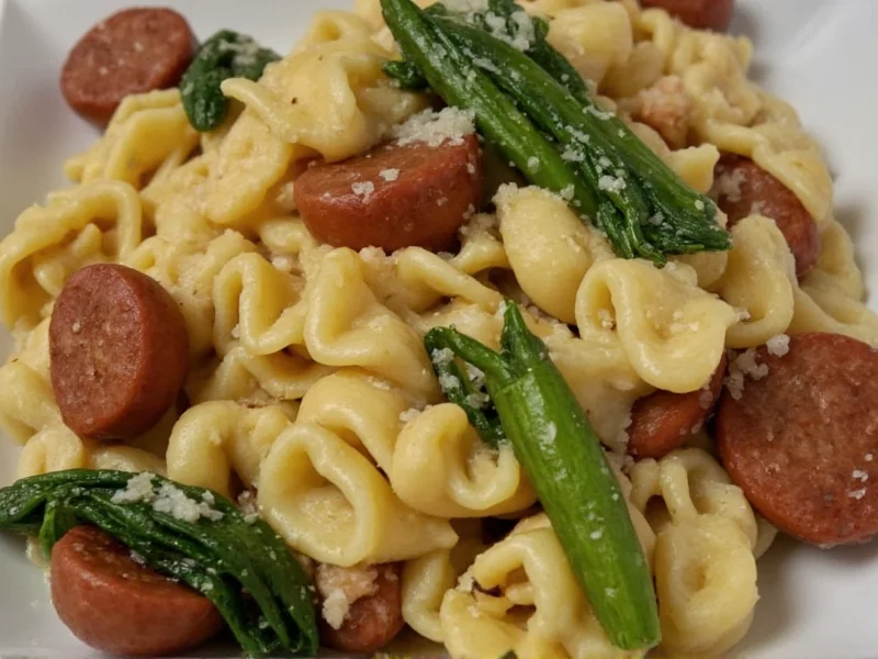 Authentic Orecchiette with Sausage and Rapini Recipe