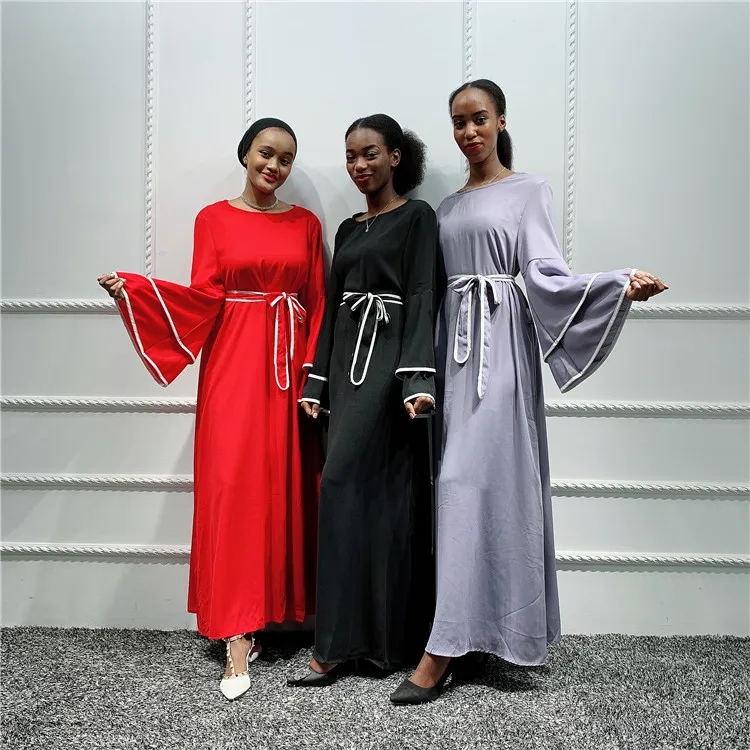 

2019 new arrival factory price dubai evening dress, Black,gray,red,khaki