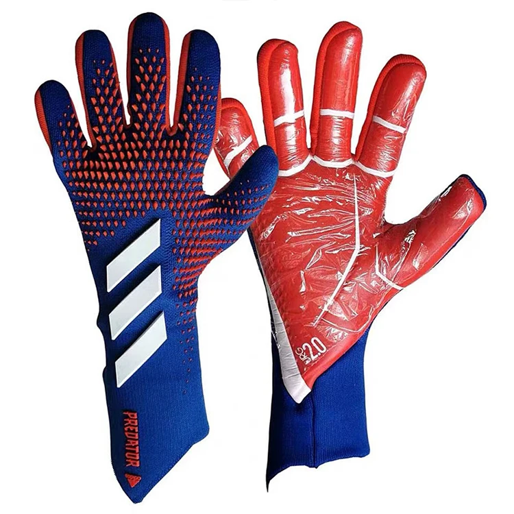

Adult Goalie Goalkeeper Gloves with Strong Grip with Finger Spines Soccer Gloves to Give Splendid Protection to Prevent Injuries