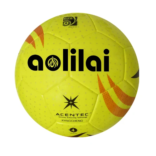 

wholesale match balones de futbol China high Quality Aolilai TPU Leather Size  Football Training Custom futsal Soccer Ball, Customize color