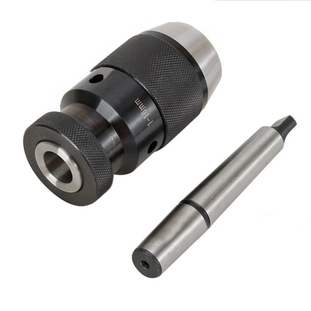 Self-tightening Keyless Lathe Drill Chuck 1-16mm with MT2-B16 Arbor