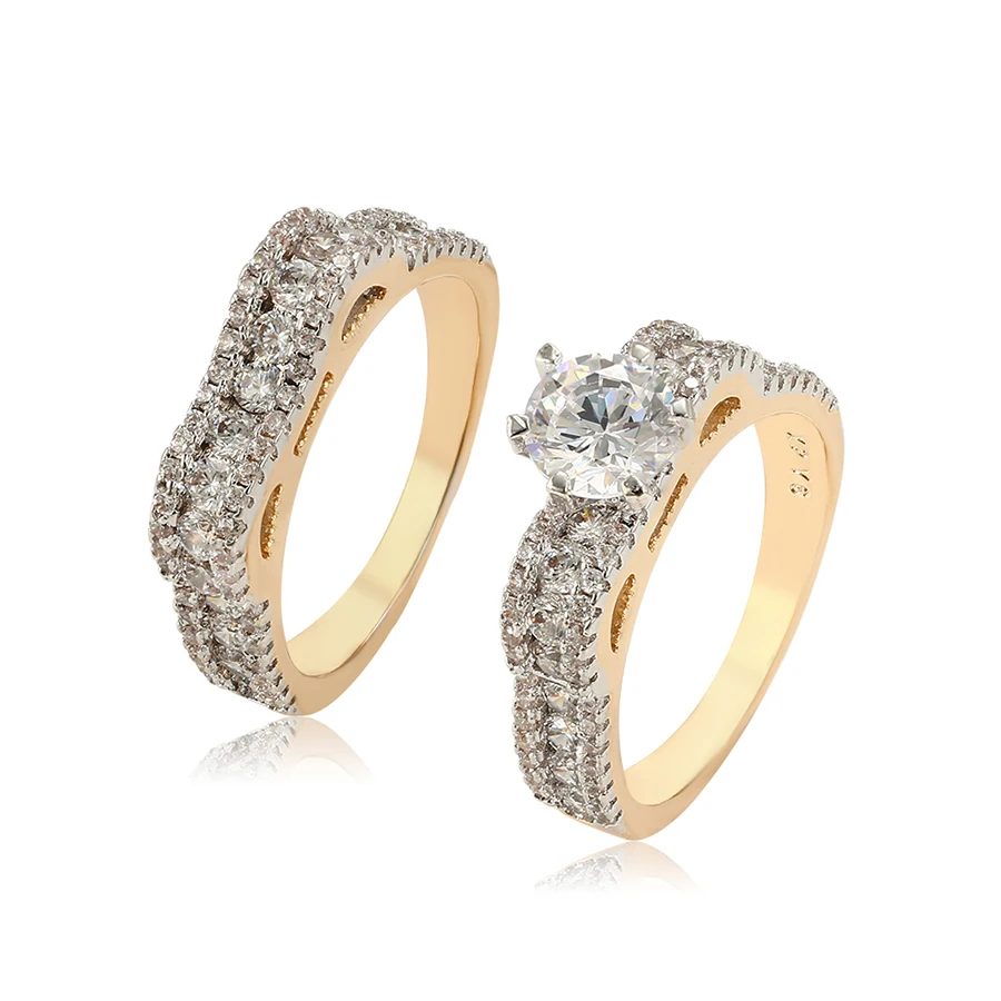 

12888-Xuping Jewelry Fashion Combination Finger Ring with 18K Gold Color