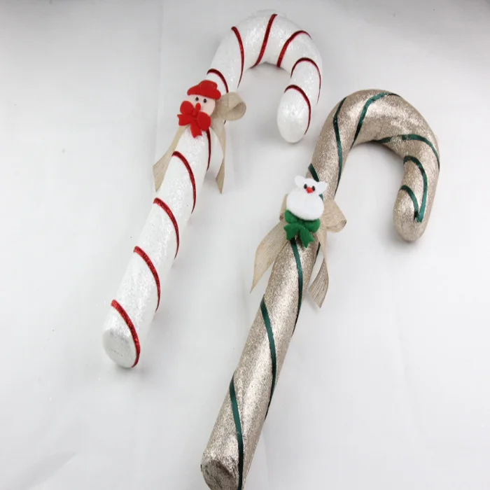 Fancy Christmas Decoration Styrofoam Candy Cane - Buy Christmas Hanging ...