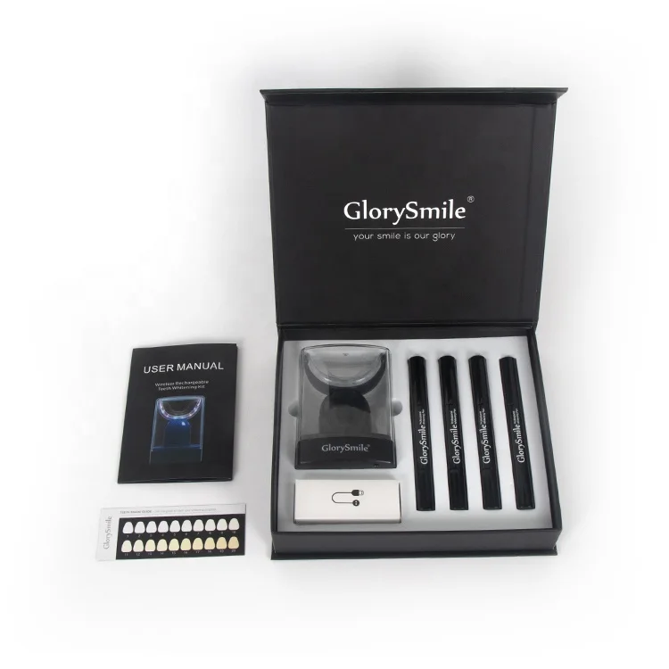 

2021 Luxury High Quality Home Used Wireless 32 Led 16 Mins Timer OEM Advanced Teeth Whitening Kit Private label