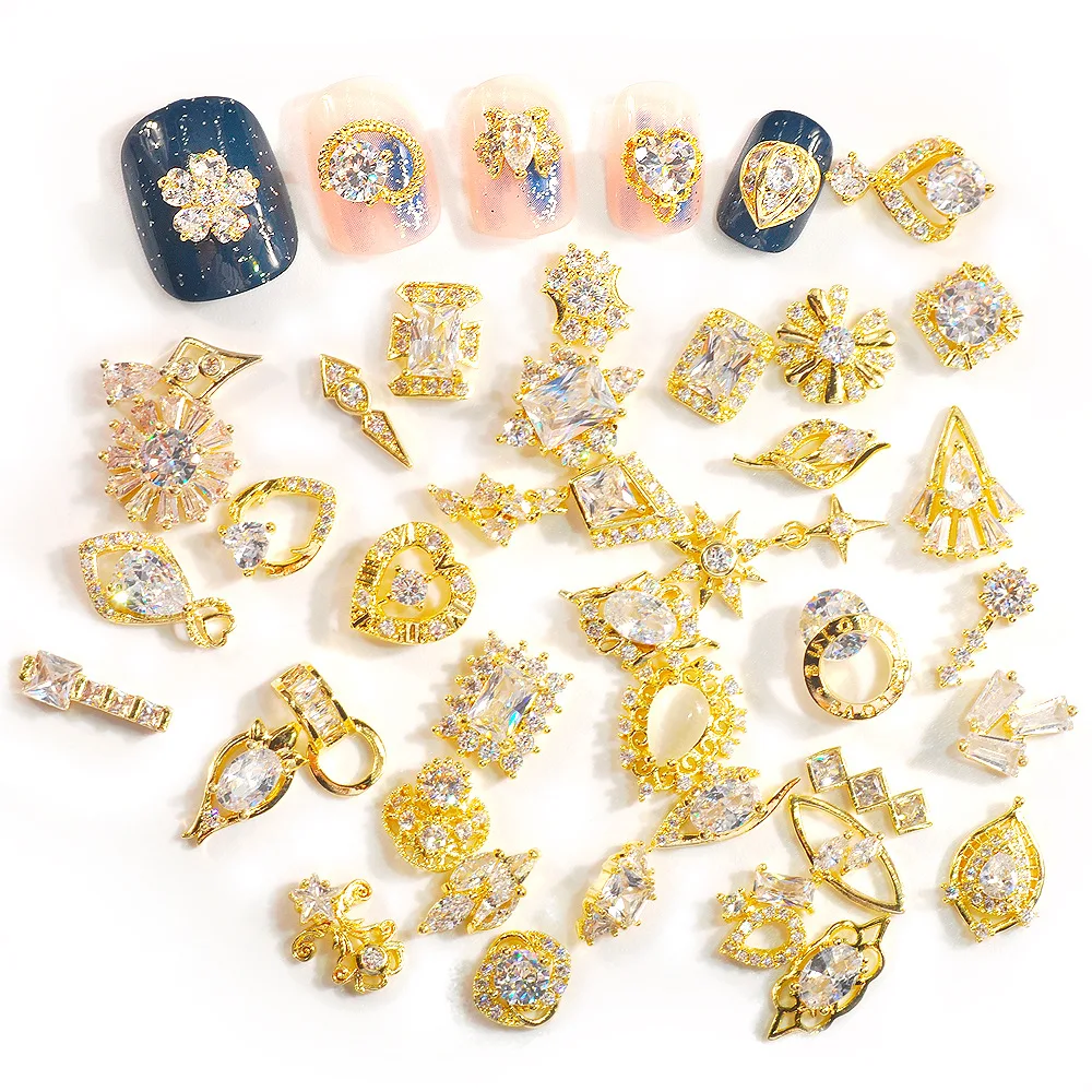 

new arrival 3d nail decoration designer decor other nail supplies alloy nail charms