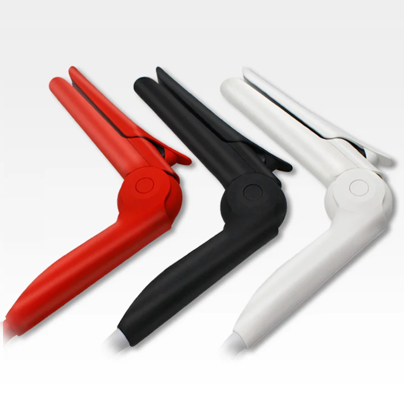 
Dual voltage hair straightening flat iron eco friendly electric foldable hair straightener 