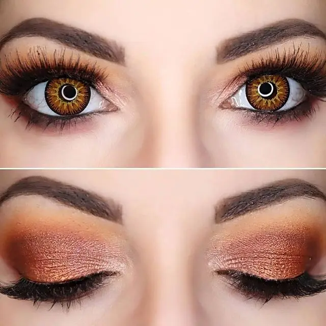 

Pebble gray contact lenses pure hazel colored contacts soft colored contact lenses