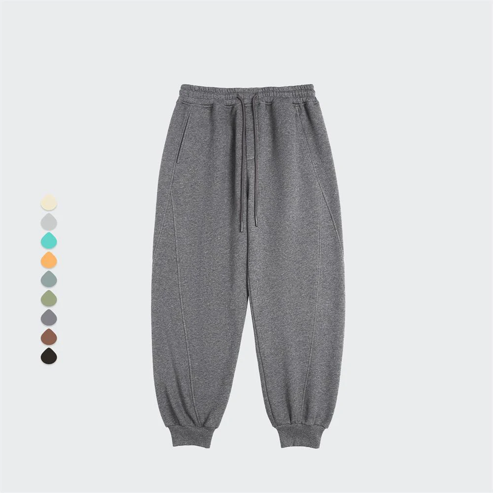 

luxury sweatpants unisex high quality custom black sweat joggers pants men