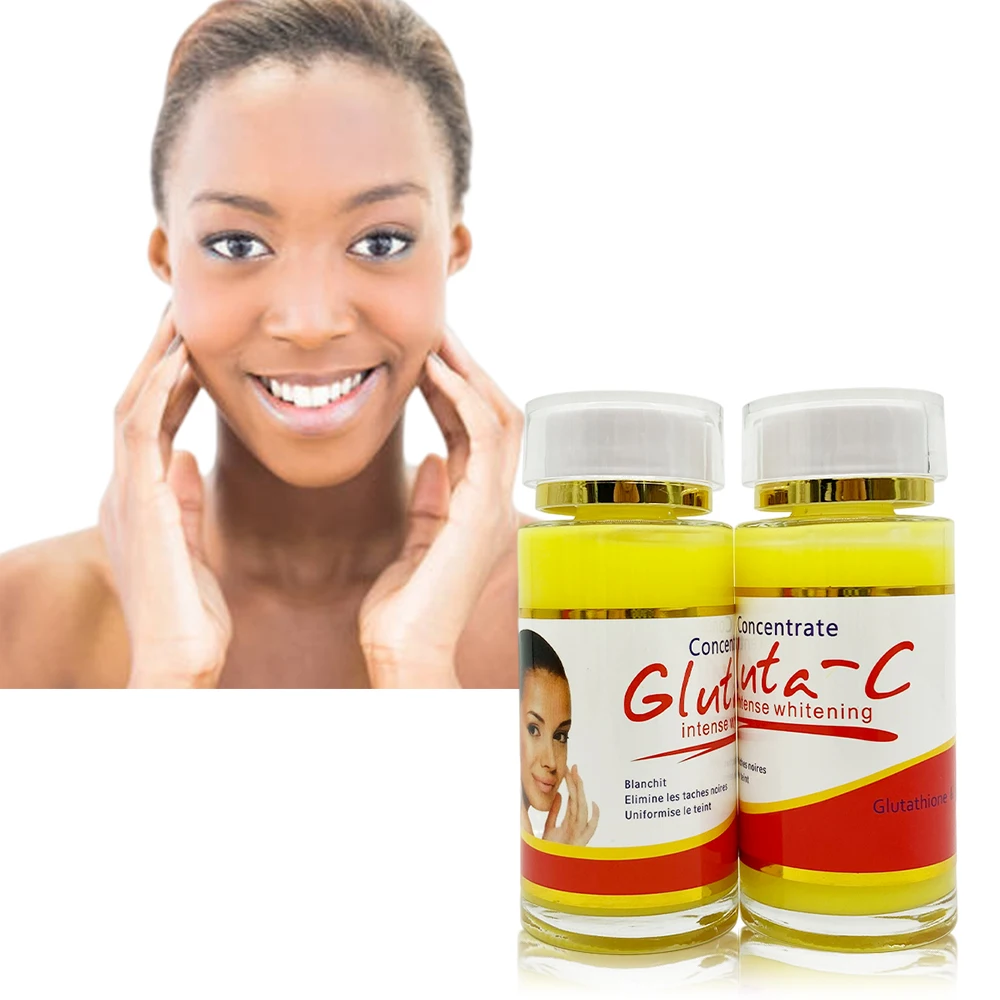 

Gluta-C Strong Whitening Serum with Vitamine C Lightening Moisturizing Skin Remove Black Spots Mix Complexion Face Body Serum