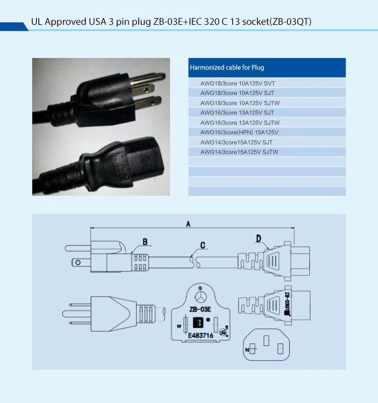 American Power Extension Cord With Plug And Socket Buy American