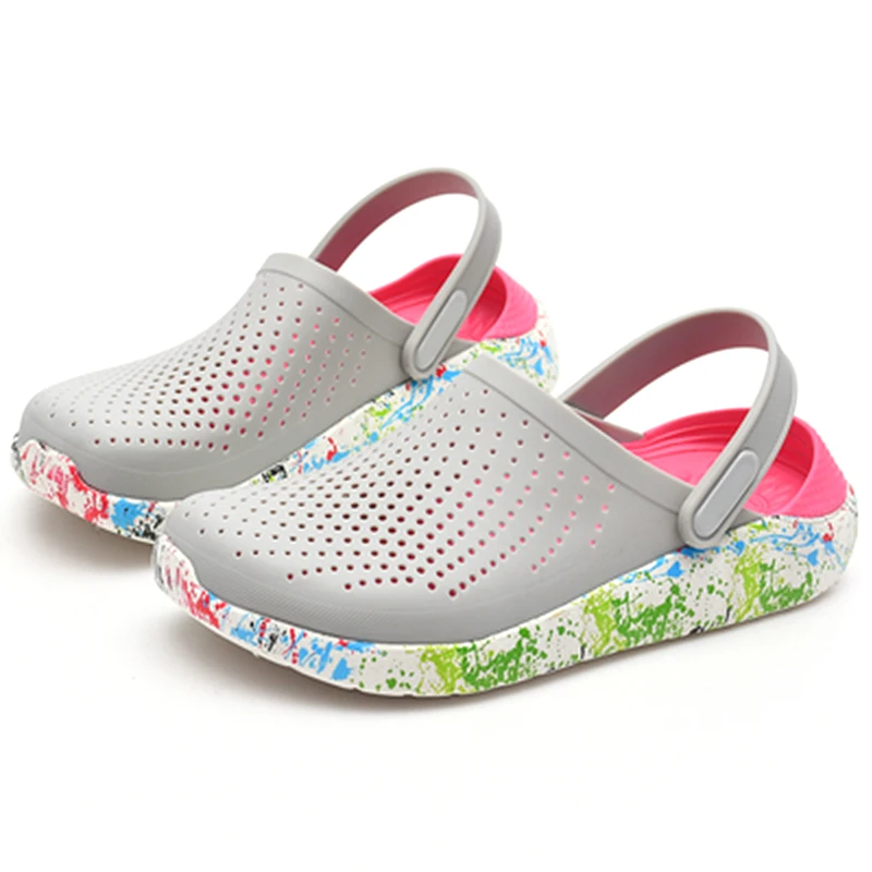 

High-Quality Fancy Nurse Clogs Adult Water EVA Slippers Slip-On Cheap Custom logo Hospital Beach Sandals