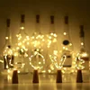 1M 20LED Wine Bottle led Light Cork Shape Battery Copper Wire String Lights Customized Sizes for Bottle DIY Christmas Wedding