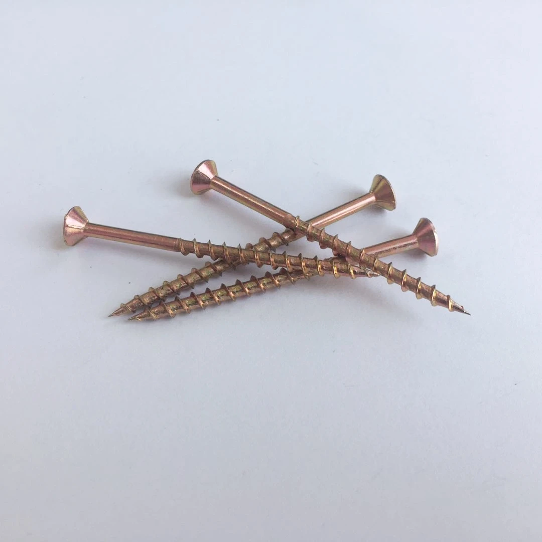 
Tianjin krd direct sales flat head high quality carbon steel wood screw 