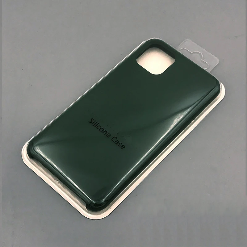 

For iPhone 6 6S Plus X XS MAX XR 7 8 No Logo Cases Capa Luxury Original Silicone Phone Case For iphone 11 For Apple Cover