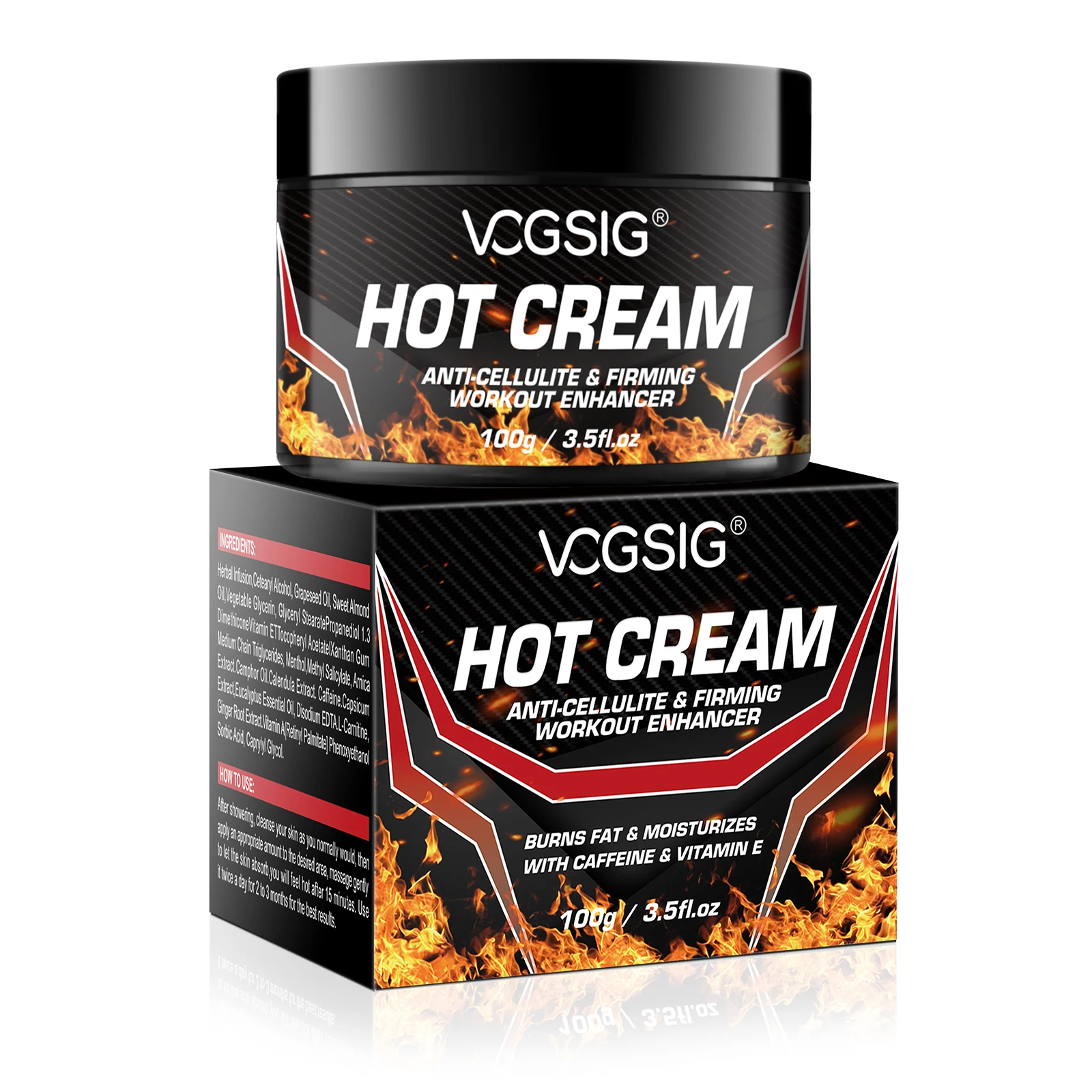 

VOGSIG Weight Loss Hot Cream Cellulite And Muscle Pain Relief Enlargement Cream