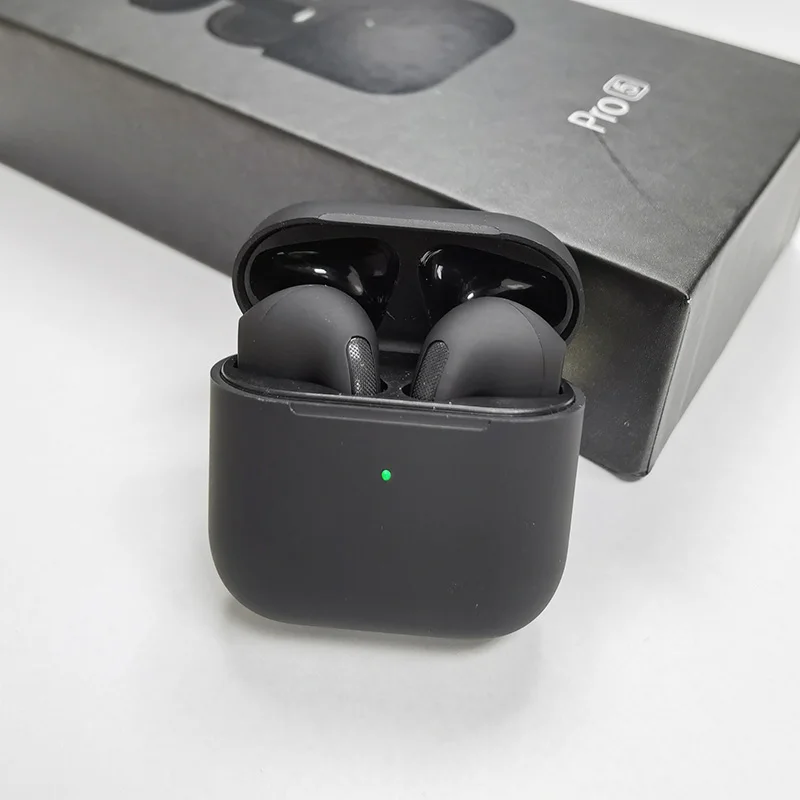 

5th Gen TWS 5 Pro Earphones Matte Black 6 Pro5 Wireless Earbuds Metallic Mini 4 Audifonos For Android