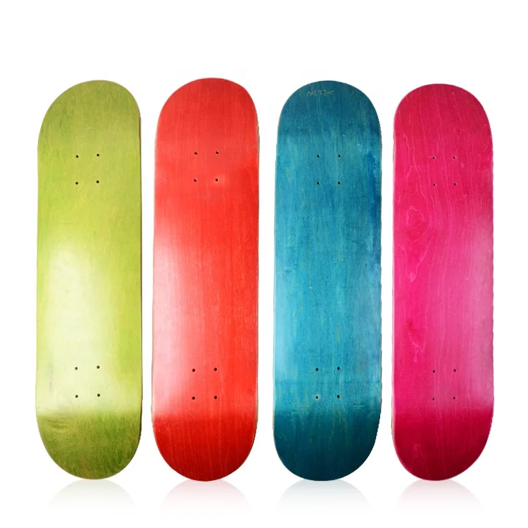 

Good Quality Oem Custom Professional Blank Skate Board 7 Ply 100% Canadian Maple Veneer Custom Skateboard Deck