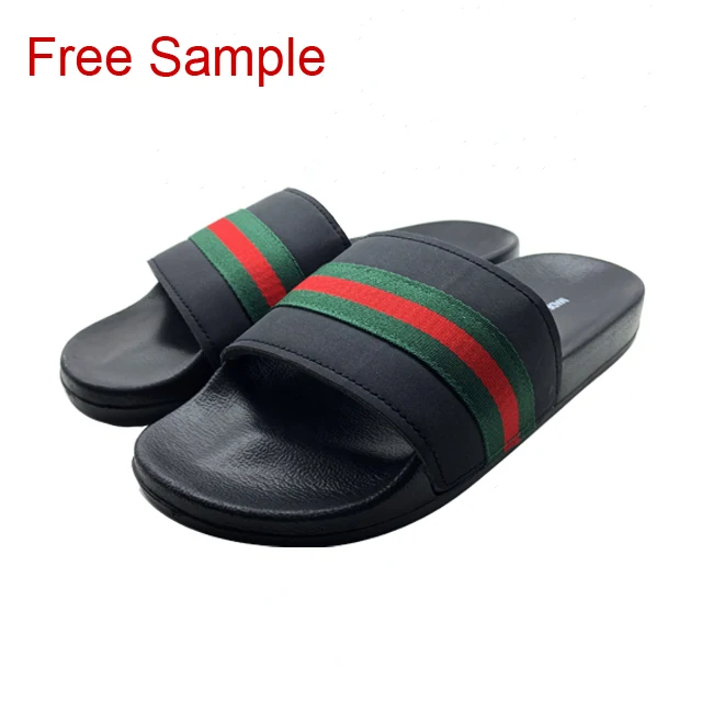 

OEM Custom Black Slides Footwear Sandal PVC Custom Logo Slippers Men Plain Blank Slide Sandal Slippers Custom Logo Slide Sandal, Red/black/green/bule/any colour