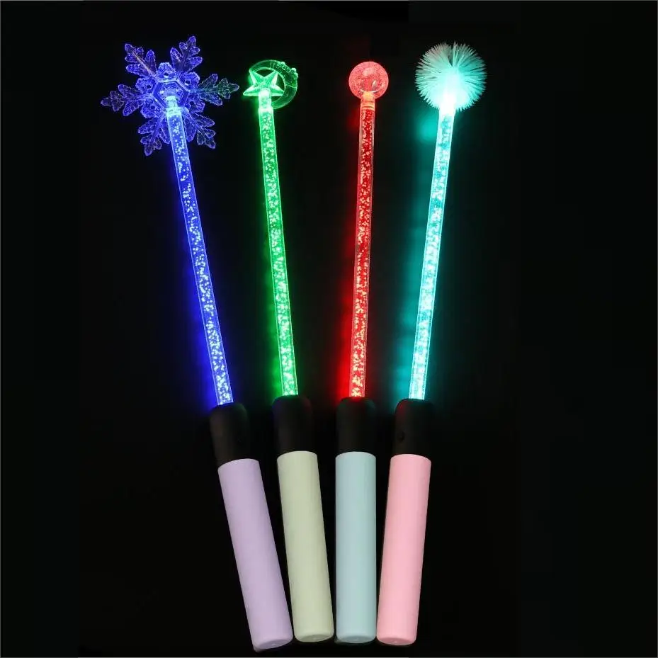 

2023 KEPUAI LED Fiber Optic Flow Magic Wand for Christmas Gift Fiber Optic Wands for Kids