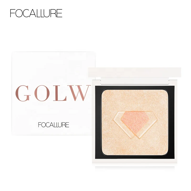 

Focallure Best High Pigment Diamond Shape Powder Long Lasting Palette Highlighter For Face Makeup 2019 Cosmetic