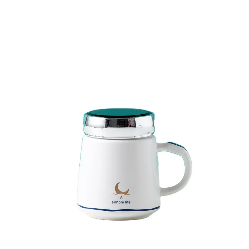 

Good Quality 420ml Hand Made Cartoon Mug China Cup Water Bottle