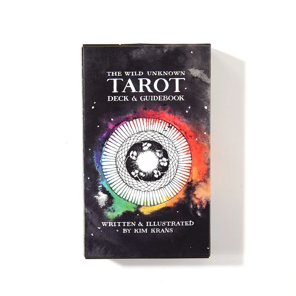 

The Wild Unknown Tarot Deck 78 Cards with E Book Indoor Fun Board Games Wholesale Tarot Cards Deck, Customized color