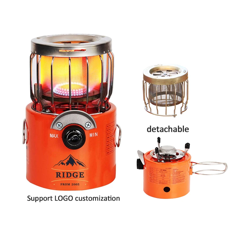 

Cheap outdoor MINI 1000W manual ignition ice fishing propane gas stove removable outdoor stove for camping traveling