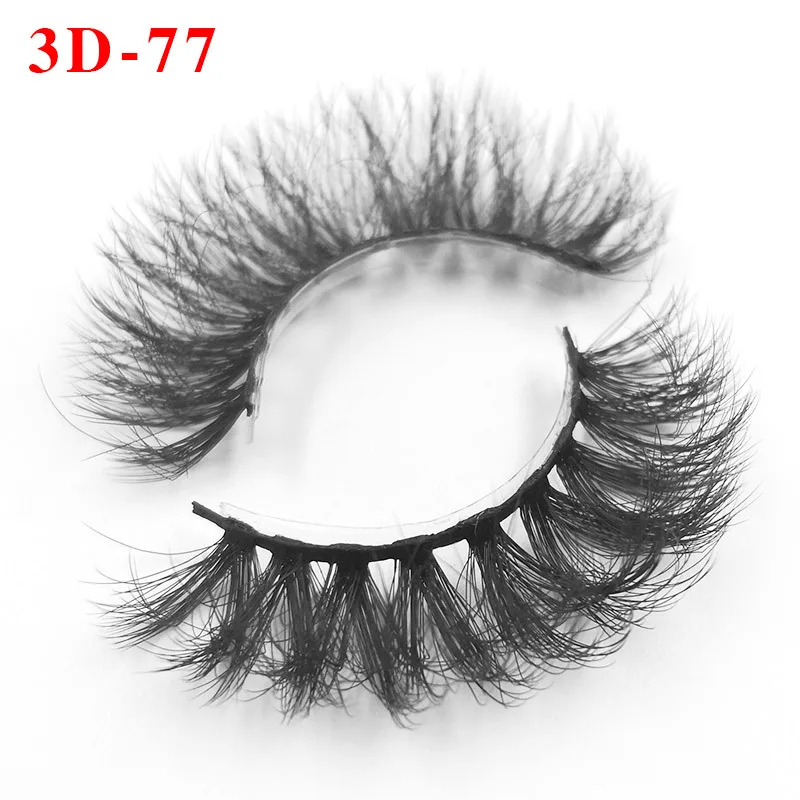 

3D eyelashes natural and thick eye cosmetics, Black color