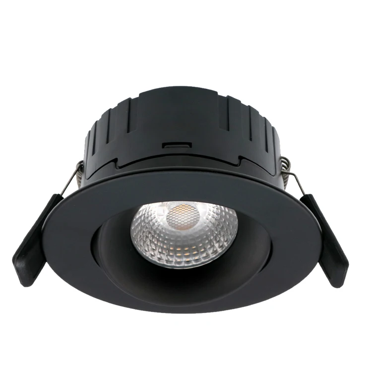 Hot product livingroom round ip44 black brand new free shipping led spot light 220V