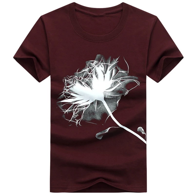 

Plus Size 100% Cotton graphic tshirts Polyester Round Neck tshirt
