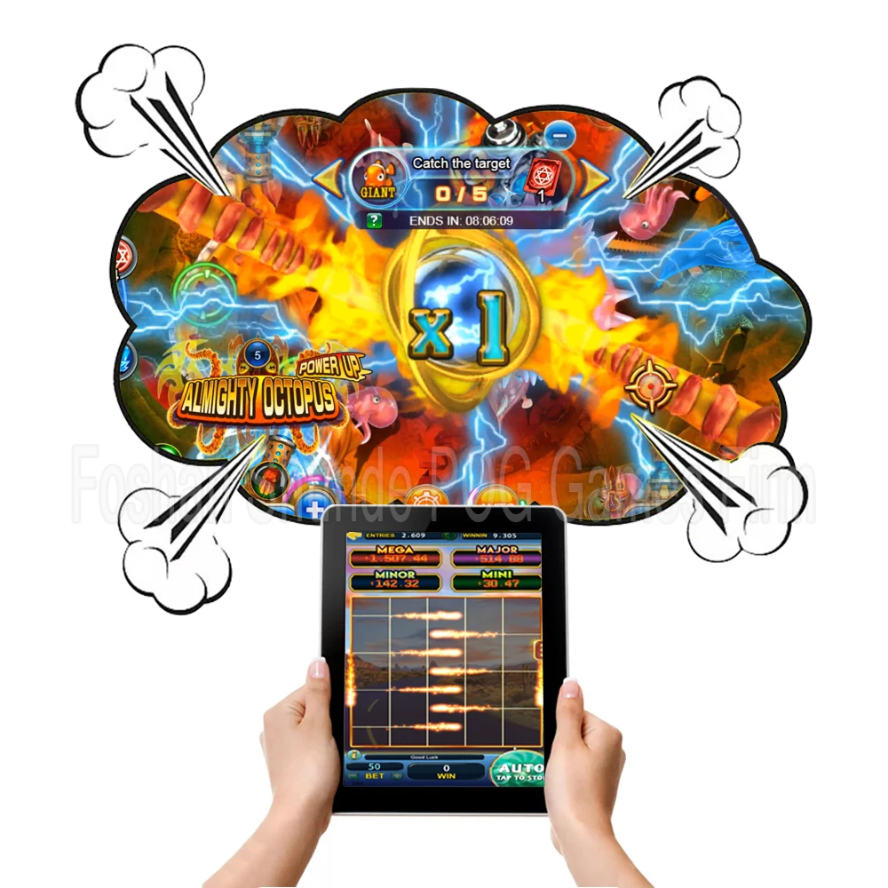 

POG New High Quality Ultra Monster Fish Table Game Machine Video Game Software In Game Room