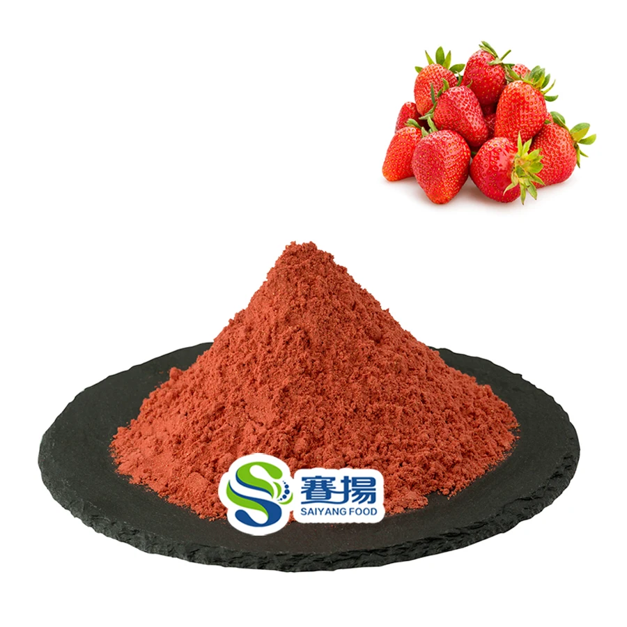 

Strawberry Freeze Dried Powder Spray Dried Strawberry Powder Freeze-dried Strawberry Powder