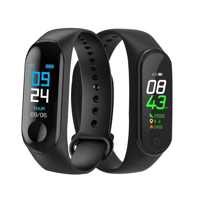 

New Arrival For Samsung Watch Temperature Bracelet Watches Ladies smart band m5 Medical Wristband With Sdk And Api Custom, Red/black/blue/purple