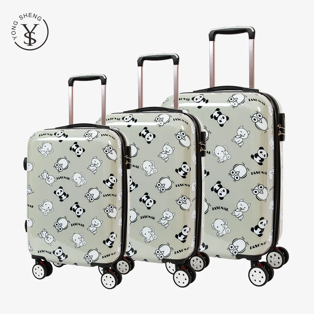 

Wholesale large travel bag waterproof PC valise de bagage popular luggage set suitcas Bagagem, White\green\gray\blue\black\red